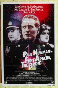 e309 FORT APACHE THE BRONX one-sheet movie poster '81 Paul Newman in NY!