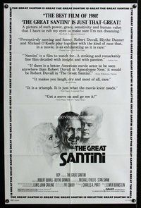 e352 GREAT SANTINI one-sheet movie poster '79 Robert Duvall, Danner