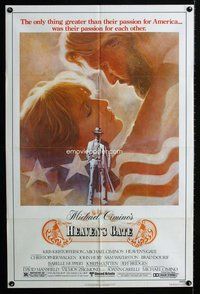 e385 HEAVEN'S GATE one-sheet movie poster '81 Kristofferson, Michael Cimino
