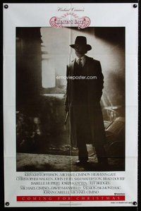 e386 HEAVEN'S GATE advance one-sheet movie poster '81 Kristofferson, Cimino
