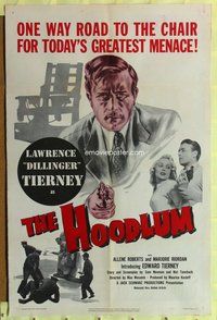 e414 HOODLUM one-sheet movie poster '51 Lawrence Tierney, film noir!