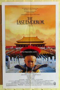 e514 LAST EMPEROR one-sheet movie poster '87 Bernardo Bertolucci epic!