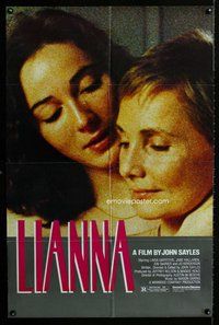 e531 LIANNA one-sheet movie poster '83 John Sayles, lesbian romance!