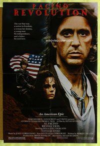 e730 REVOLUTION one-sheet movie poster '85 Al Pacino, Nastassja Kinski