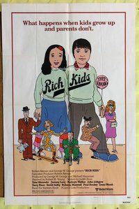 e732 RICH KIDS style A one-sheet movie poster '79 Trini Alvarado, Lithgow