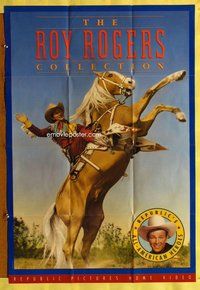 e752 ROY ROGERS COLLECTION video one-sheet movie poster '91 Trigger too!