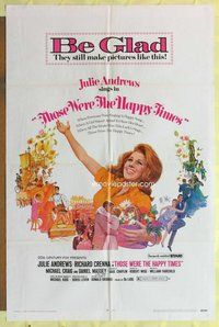 e834 STAR one-sheet movie poster R69 Those Were The Happy Times!