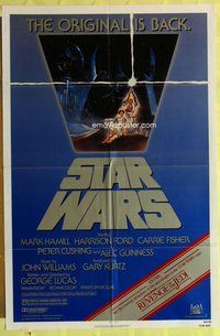 e839 STAR WARS 1sh movie poster R82 George Lucas, ad for Revenge!