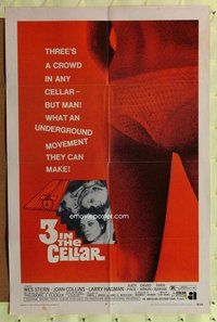 e927 UP IN THE CELLAR one-sheet movie poster '70 AIP, Joan Collins