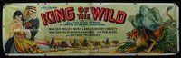 f017 KING OF THE WILD canvas banner movie poster '31 great graphics!