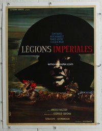 f169 LAST CHARGE French 23x31 movie poster '62 Leopoldo Savona