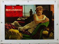 f205 MOULIN ROUGE linen Italian photobusta movie poster R1960s sexy!