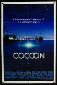g122 COCOON one-sheet movie poster '85 Ron Howard classic, Don Ameche