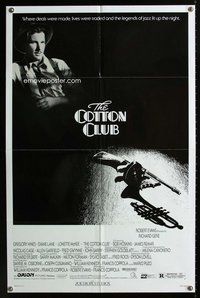 g143 COTTON CLUB one-sheet movie poster '84 Gere, Francis Ford Coppola
