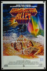 g154 DAMNATION ALLEY int'l one-sheet movie poster '77 different artwork!