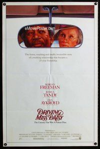 g181 DRIVING MISS DAISY one-sheet movie poster '89 Morgan Freeman, Tandy