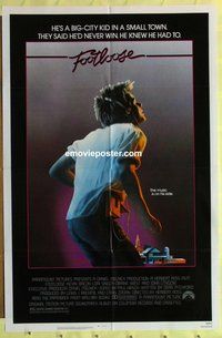 g219 FOOTLOOSE one-sheet movie poster '84 dancin' Kevin Bacon!