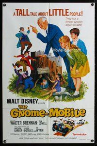 g264 GNOME-MOBILE one-sheet movie poster R76 Walt Disney, Walter Brennan