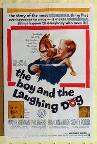 g274 GOOD-BYE MY LADY one-sheet movie poster R59 Boy & the Laughing Dog!