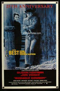 g442 MIDNIGHT COWBOY DS one-sheet movie poster R94 Dustin Hoffman, Jon Voight