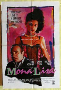 g449 MONA LISA one-sheet movie poster '86 Neil Jordan, Bob Hoskins