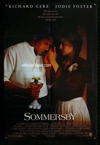 g569 SOMMERSBY DS one-sheet movie poster '93 Richard Gere, Jodie Foster