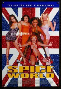 g575 SPICE WORLD DS one-sheet movie poster '97 Spice Girls, Victoria Beckham