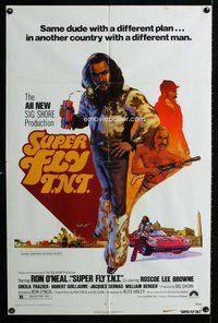 g611 SUPER FLY TNT one-sheet movie poster '73 Ron O'Neal, blaxploitation