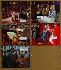 h558 CARRY ON HENRY VIII 5 English move lobby cards '72 historic sex!