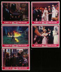 h564 DEER HUNTER 5 English move lobby cards '78 Robert De Niro, Walken