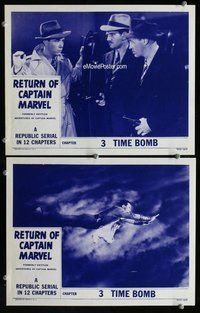 h027 ADVENTURES OF CAPTAIN MARVEL 2 Chap 3 move lobby cards R53 best!