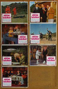 h267 BIG MOUTH 7 move lobby cards '67 Jerry Lewis spy spoof!