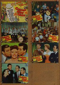 h280 CALYPSO HEAT WAVE 7 move lobby cards '57 Desmond, The Tarriers!
