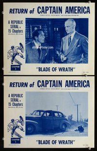 h048 CAPTAIN AMERICA 2 Chap 5 move lobby cards R53 thrown from car!