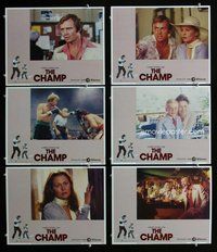 h447 CHAMP 6 move lobby cards '79 Jon Voight, Schroder, boxing!