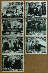 h026 CLUTCHING HAND 7 Chap 14 move lobby cards '36 serial, Mulhall