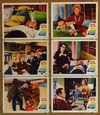h454 CRITIC'S CHOICE 6 move lobby cards '63 Bob Hope, Lucille Ball
