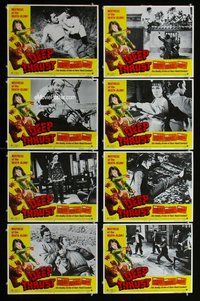 h104 DEEP THRUST 8 move lobby cards '73 Mistress of the death-blow!