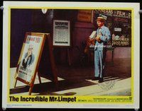 h958 INCREDIBLE MR LIMPET movie lobby card #7 '64 Don Knotts