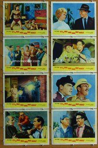 h134 IT'S A MAD, MAD, MAD, MAD WORLD 8 move lobby cards '64 Tracy