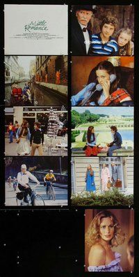 h079 LITTLE ROMANCE 9 color deluxe 11x14 movie stills '79 Olivier, Lane