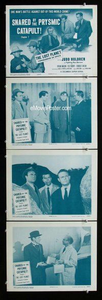 h069 LOST PLANET 4 move lobby cards '53 Holdren, serial