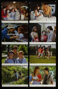 h156 LUCAS 8 color deluxe 11x14 movie stills '86 Corey Haim, Charlie Sheen