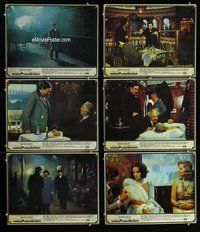 h490 MURDER ON THE ORIENT EXPRESS 6 English move lobby cards '74