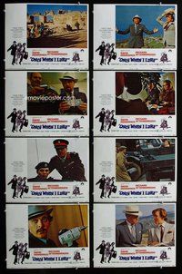 h189 ONLY WHEN I LARF 8 move lobby cards '69 Richard Attenborough