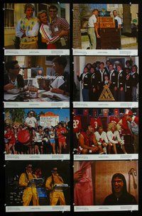 h199 REVENGE OF THE NERDS 8 color deluxe 11x14 movie stills '84 Carradine