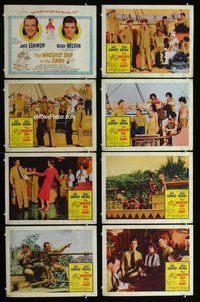 h242 WACKIEST SHIP IN THE ARMY 8 move lobby cards '60 Jack Lemmon