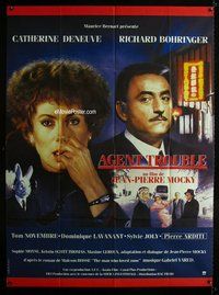 k123 AGENT TROUBLE French one-panel movie poster '87 Catherine Deneuve