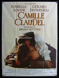 k138 CAMILLE CLAUDEL French one-panel movie poster '88 Adjani, Depardieu