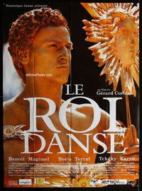 k180 KING IS DANCING French one-panel movie poster '00 Gerard Corbiau